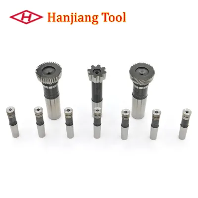 HSS M0.2 - M4 Involute Shank Type Gear Shaper Cutters Cutter