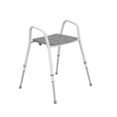 Nonslip Aluminum Adjustable Bathroom Handicare Shower Stool for Elderly