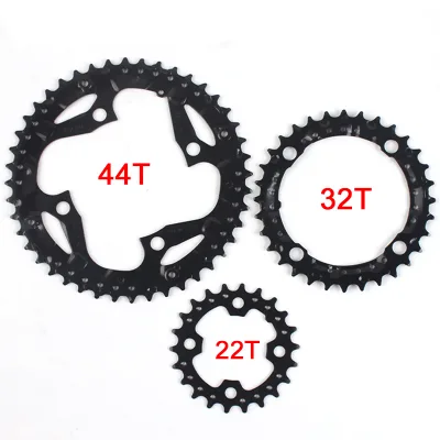MTB Chain Ring 3*9S 22T 32T 44T Single/triple Bicycle Chainwheel Ultralight Mountain Bike Chain Ring Crankset Part