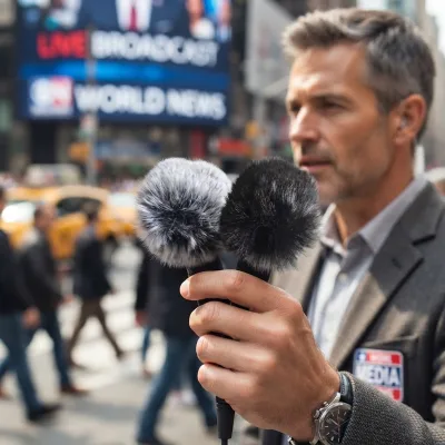 Black Grey Mix Furry Microphone Wind Muff Noise Reduction Wind Shield Custom Diameter Mic Wind Cover for Recording Vlog