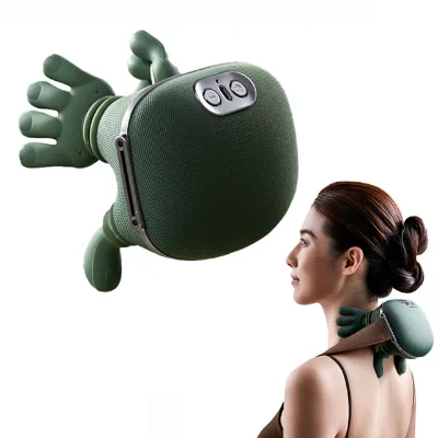 Shoulder Massager with Heat and Vibration - Electric Massage for Neck and Upper Back Relaxation