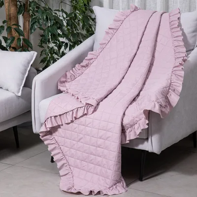Honeymoon Custom Blankets Woven Kids Bed Lovey Soft Baby Swaddle Muslin Blanket for Children