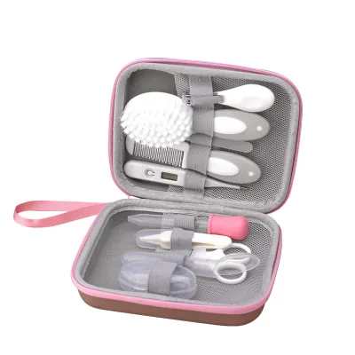 6 Pcs 10 Pcs Newborn Baby Infant Grooming Manicure Set Brush Thermometer Nose Cleaner Safety Utensil Care Kit Baby
