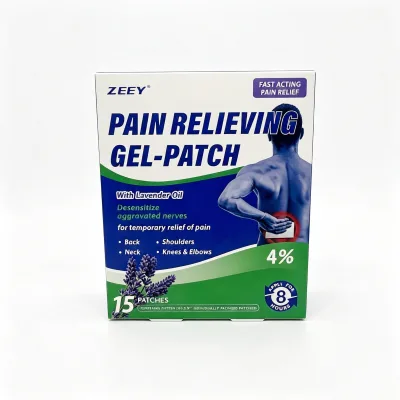 Lavender Pain Relief Patch for Athletes, Hydrogel Sport Injury Recovery, Muscle Soreness Relief Patches Tranadermal Patch
