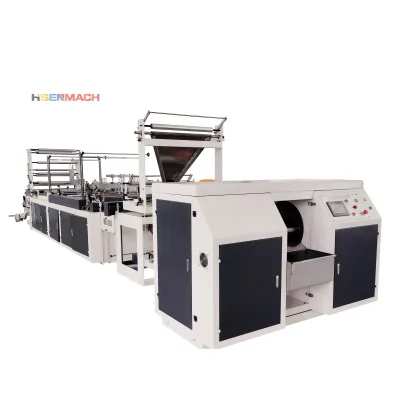 Automatic Rope Tie Garbage Bag Making Machine Drawstring Garbage Bag Making Machine Rope Trash Bag Making Machine
