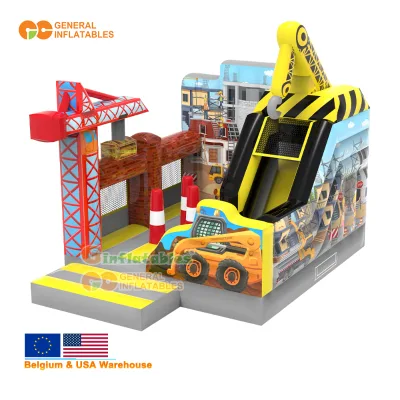Professional Inflatable Obstacle Course Race Outdoor Amusement Park Equipment for Children Team Building and Festival Fun