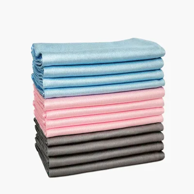 Original Factory Premium Shining Polishing Glass Cloth Towel Mirror Window Soft Strong WaterabSorption Lint-free Kitchen