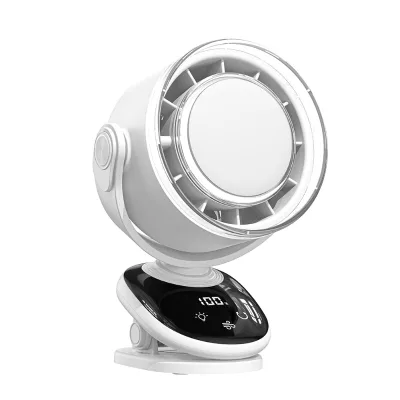 Turbo Automatic Shaking Head USB Charging Portable Desktop Wall-Mounted Fan New Cross-Border Leadless Audio Video Accessories