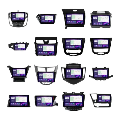 Car Frame New Hot Sale Fascia Frame Stereo Navigation Gps Android Car Radio Bracket Panel Android Car DVD Frame