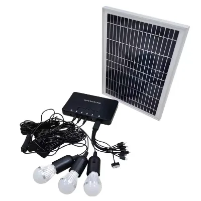 High Quality 10 Watt Solar Panel with LED Lights Off-Grid Power System Energy-Saving Solar Lighting System