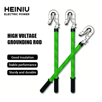 China Manufacture Electric Accessories Portable Grounding Clamp and Grounding Wire Kit for Electrical Safety Measures Ground Rod