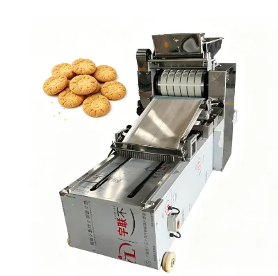 Low Noise Rotary Automatic Pet Shortbread Crackers Biscuit Moulder Maker Crisp Biscuit Shaping Making Machine