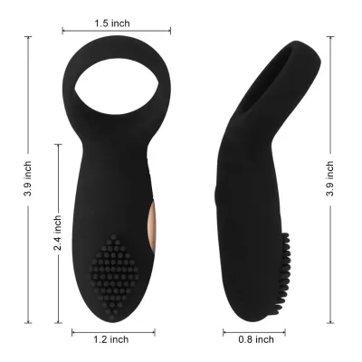 High Quality Remote Control Electric Locking Sperm Ring Silicone Stimulation Couples Share Vibrating Ring Locking Sperm Ring