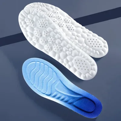 4D Cloud Technology Sports Insoles  PU Sole Soft Breathable Shock Absorption Cushion Children's Shoes and Accessories