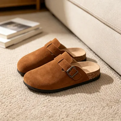 Wholesale Premium Men Women Comfort Flat Rubber Anti-Slip Close Toe Casual Sandals Autumn Summer Slip-on Mule Clogs