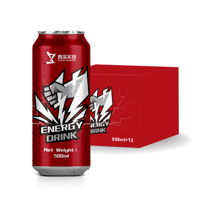 Factory Direct 500ml Canned Energy Drink Custom Packaging Functional Drink for Works and Students