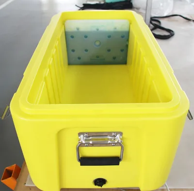 70L Food Grade PE+PU Plastic Rotomolded Small Fish Tote/cooler