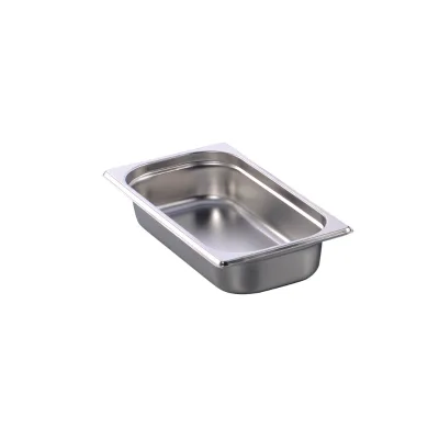 Eurostandard Stainless Steel Food Pan 1/3 Size GN Pan for Kitchen and Hotel Use Available in All Sizes