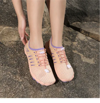 Pink Custom Color OEM ODM Water Shoe Barefoot Wide Toe Box Casual Shoes Running Fitness Sneaker