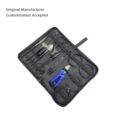 Good Priced High Quality 16 Pieces Carbon Steel Bonsai Tool Set Perfect for Succulent Gardening Trimming Work