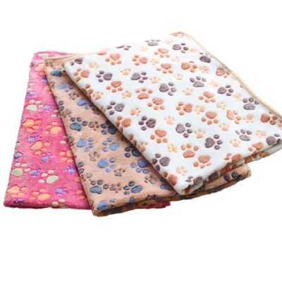 Wholesale Fashion Thicken Soft Luxury Dog Blanket Dog Bed Blankets