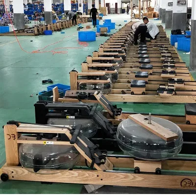 Fashion Foldable Wooden Water Rower Machine Commercial Rower Exercise Equipment Gym Water Folding Rowing Machine for Sale