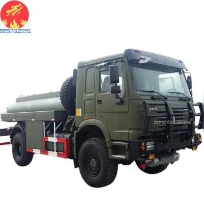 HOWO 4X4 All Wheel Drive 290HP 10cbm Fuel Tanker Transport Truck for Sale