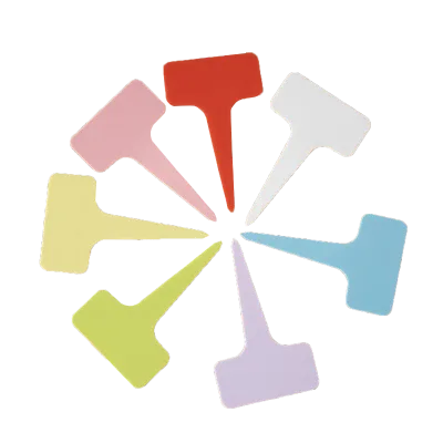 Wholesale Waterproof Colorful Multi Size Wrap Hang T Shape Plant Marker Label Garden Tag