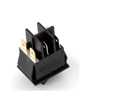 20A Dual Rocker Switch for Boats 6-Pin Type with LED Light Copper Rocker Switch