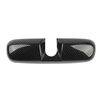 Hot Sell  Black Carbon Look OEM Style Car Mirror Cover Interior Rearview Mirror Cover
