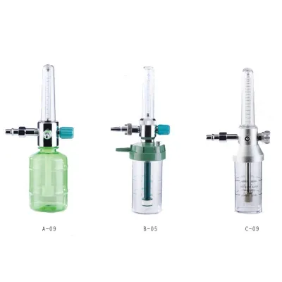 JQ-C09 Medical Center Oxygen System Inhalation Flow Inhaler for Humidification and Filtration of Oxygen