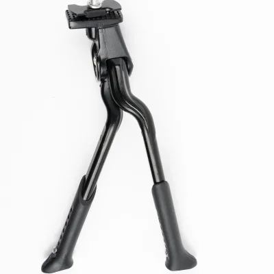 YT-18 Bicycle Center Kickstand Dual Leg Symmetrical Support Heavy Load for Cargo Bike E-Mountain Long Distance Touring