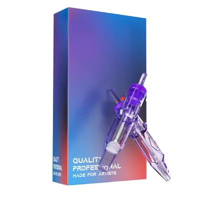 Wholesale Ravi Disposable Stainless Steel 0.35mm Taper Tattoo Needle Cartridge for Eyebrow Makeup Microblading Permanent Makeup