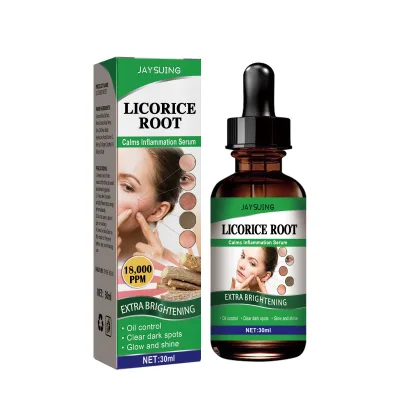 Wholesale Beauty Herbal Licorice Root Extract Anti Inflammatory for Face Facial Whitening Moisturizing Serum