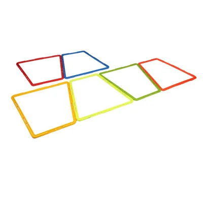 Trapezoidal Speed Agility Training Rings Sport Equipment Training Ladder Football Soccer Basketball Training Circle