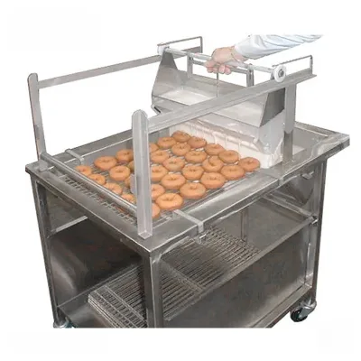 Full Automatic Popular Icing Different Flavor Donuts Commercial Glazing Machine