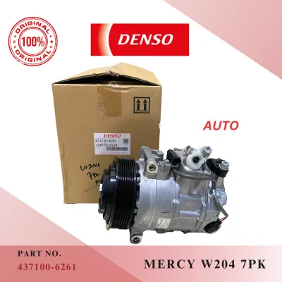 Auto Air Conditioner AC Compressor Denso 437100-6171 Cars for BR204 C-CLASS/E-CLASS/GLK A0022303111
