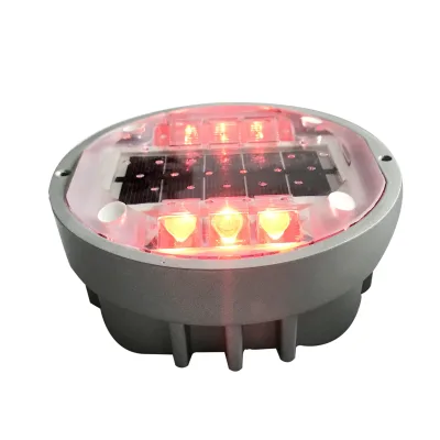 CadSolar CS-SR-815 Flood Zone Warning Marker 8 LED Red Amber 74 Ton Waterproof IP68
