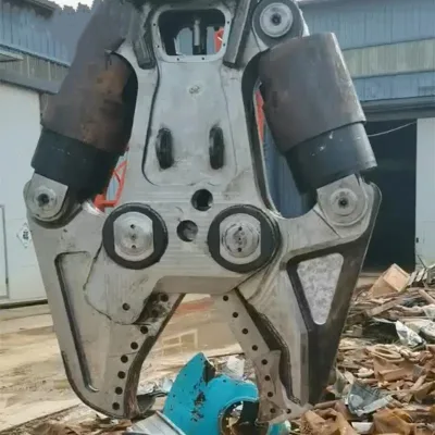 20 Ton Excavator Hydraulic Attachments Steel Cutter Scrap Machine Demolition Shear