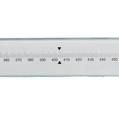 Factory Direct Sale Precision Instrument Calibration Glass Line Scale 220V Voltage 1-Year Warranty