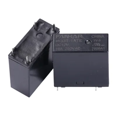 W33T Power Relay 10A 16A 250VAC 530mW AgSnO2 Contact Material High Performance Relays