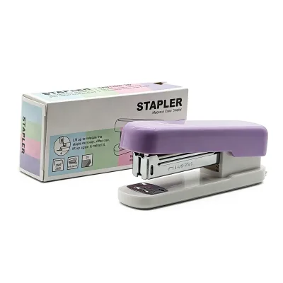 Labor-saving Office Stationery Custom Book Binding Stapler Pin 24/6 Multi-functional Plastic Portable Stapler Machine for Books
