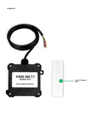 MC17 Wired Door/Window Magnetic Switch Alarm Detector with RS485 Output Fireproof Sensor