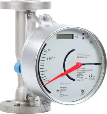 Original RAMC02 Variable Area Water Flowmeter OEM DN15-25 316L Stainless Steel Short-Stroke Rotameter