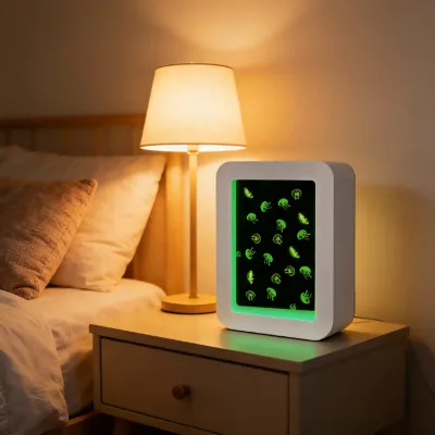 Super White Eco-friendly Acrylic Big Size Jellyfish Fish Tank Aquarium for Living Room Desktop Decoration