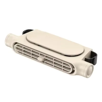 Hot Sales 5V 2A Car Seat Cooling Fan Strong Wind 3 Speed Rear Air Circulation Fan for Car Backseat ABS Back Seat Fan