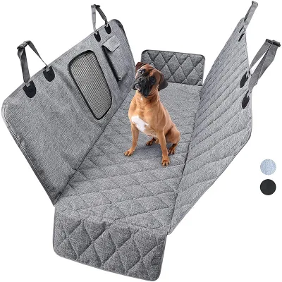 Car Front Seat Cover for Dogs Waterproof Pet Car Seat Protector Nonslip Scratch-Proof Dog Seat Cover for Cars Trucks & SUV