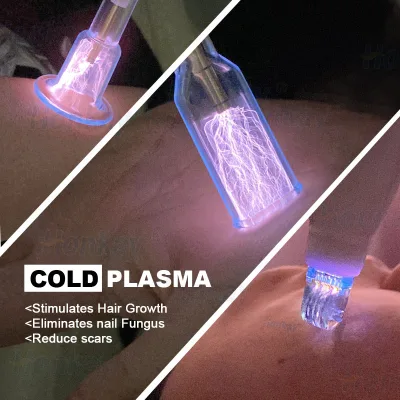 6 in 1 Plasma pen 3 Handles Skin Wart Tag Removal Hot And Cold Plasma for Mole Removal Fibroblast Eyelid Lifting