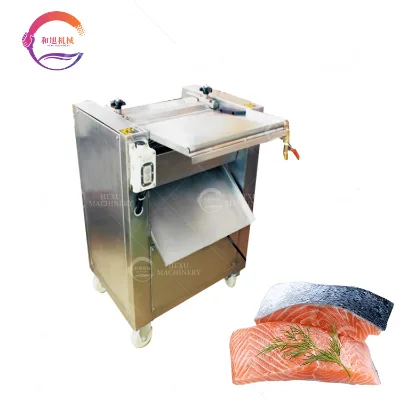 SUS 304 Fish Processing Machine / Industrial Fish Skin Peeling Machine