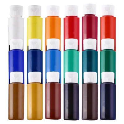 Wholesale En71-7 Certified 6 Colors 60 ml Washable Kids Finger Paint